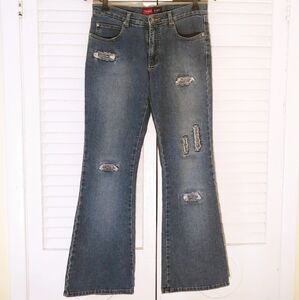 Jewel Tattered Jeans